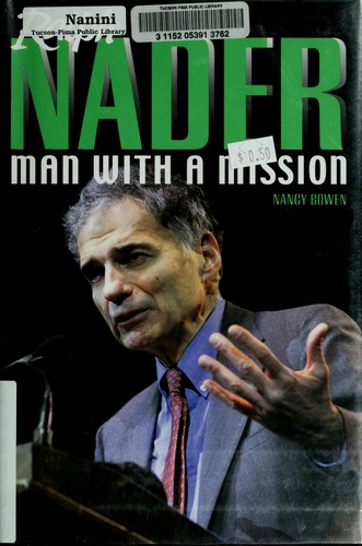 Cover for Ralph Nader