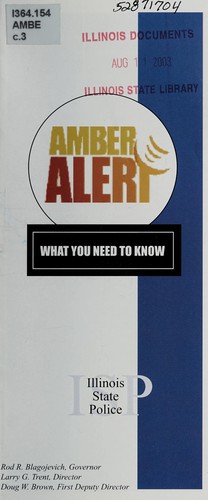 Cover for AMBER alert