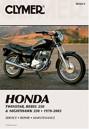 Cover for Honda Twinstar, Rebel 250 & Nighthawk 250, 1978-2003