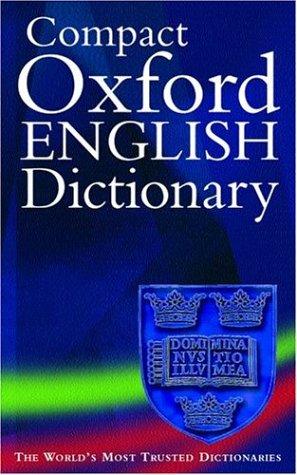 Cover for Compact Oxford English dictionary of current English