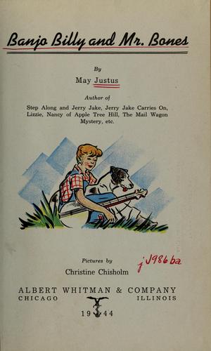 Cover for Banjo Billy and Mr. Bones