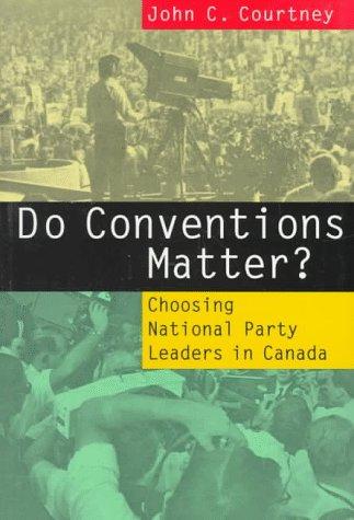 Cover for Do Conventions Matter?