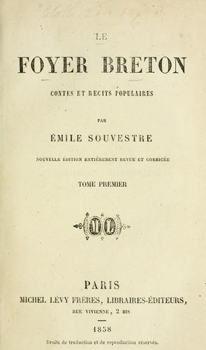 Cover for Le foyer breton