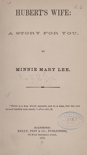 Cover for Hubert's wife