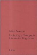 Cover for Evaluating a therapeutic intervention programme