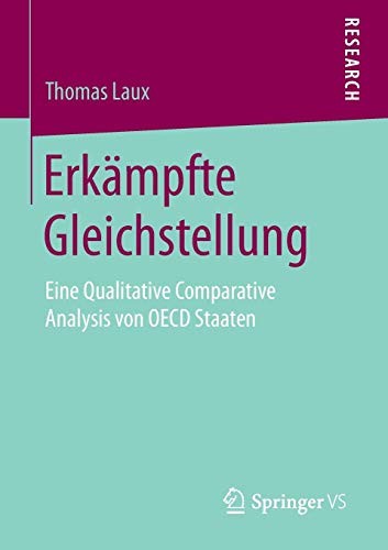 Cover for Erkämpfte Gleichstellung