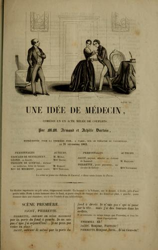 Cover for Une idée de médecin
