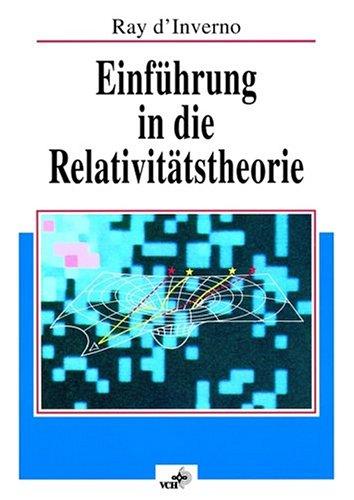Cover for Einfuehrung in Die Relativitaetstheorie