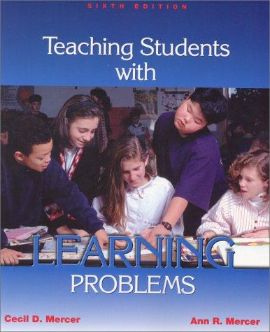 Cover for Teaching students with learning problems