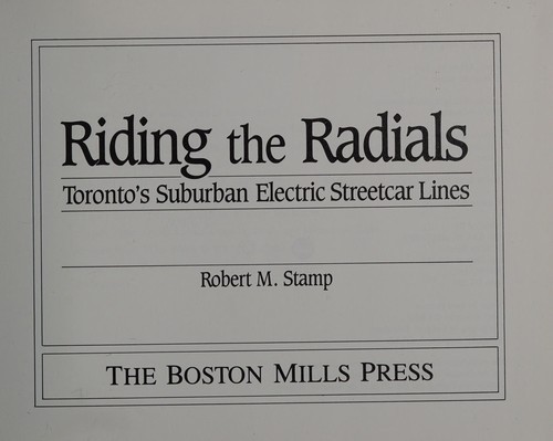 Cover for Riding the Radials
