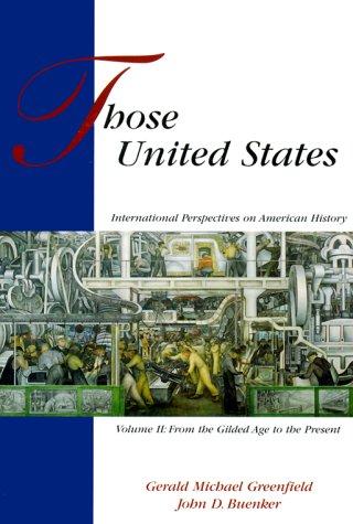 Cover for Those United States