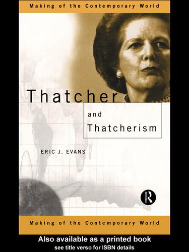 Cover for Thatcher and Thatcherism