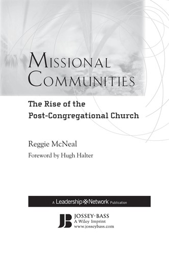 Cover for Missional communities