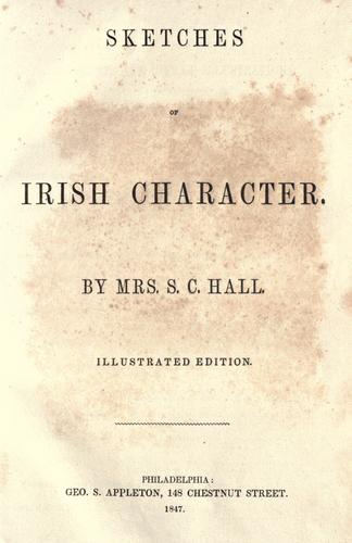Cover for Sketches of Irish character