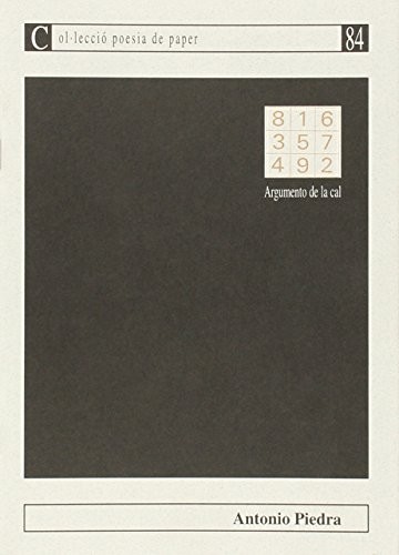 Cover for Argumento de la cal