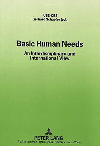 Cover for Basic human needs