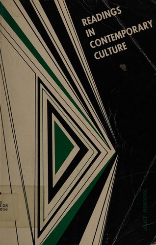 Cover for Readings in contemporary culture