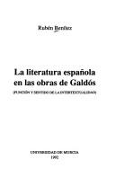 Cover for La literatura española en las obras de Galdós