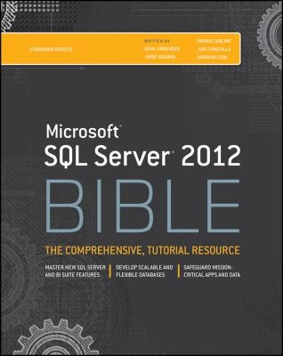 Cover for Microsoft Sql Server 2012 Bible