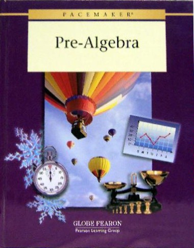 Cover for Globe Fearon Pre-algebra