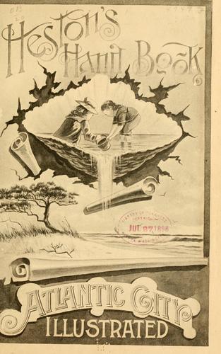 Cover for Heston's hand-book of Atlantic City.