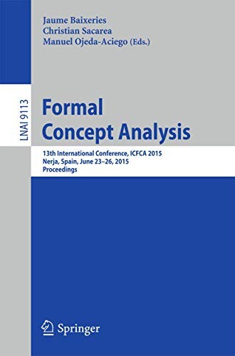 Cover for Formal Concept Analysis