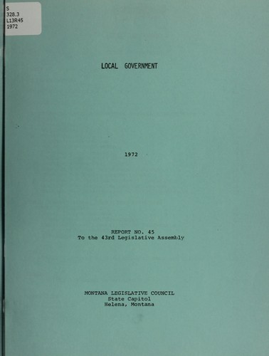 Cover for Local government