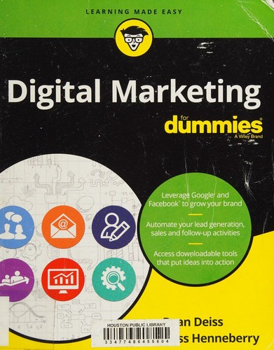 Cover for Digital marketing for dummies