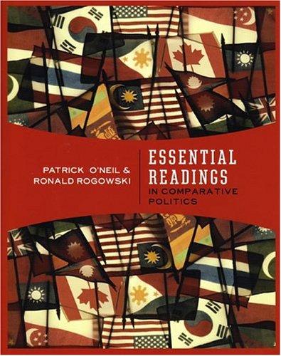 Cover for Essential Readings in Comparative Politics (The Norton Series in World Politics)