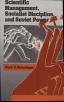 Cover for Scientific management, socialist discipline and Soviet power