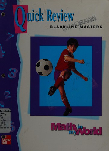 Cover for Math in My World Quick Review Grade 4 (McGraw-Hill)