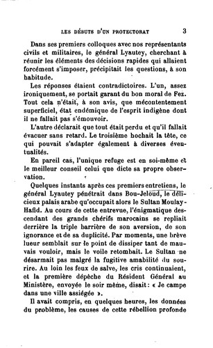 Cover for La France au Maroc (l'œuvre du général Lyautey)