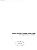 Cover for Report two : safety offshore Eastern Canada