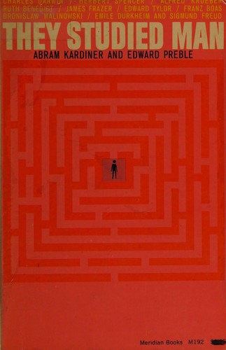 Cover for They studied man