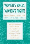 Cover for Women's voices, women's rights