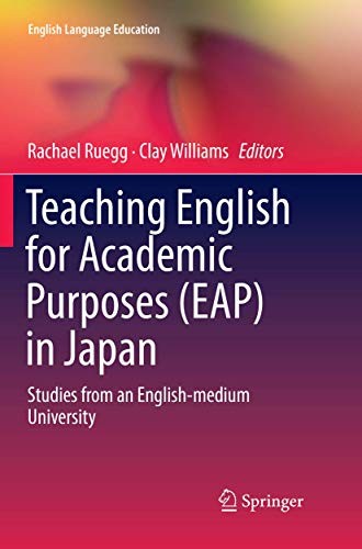 Cover for Teaching English for Academic Purposes  in Japan