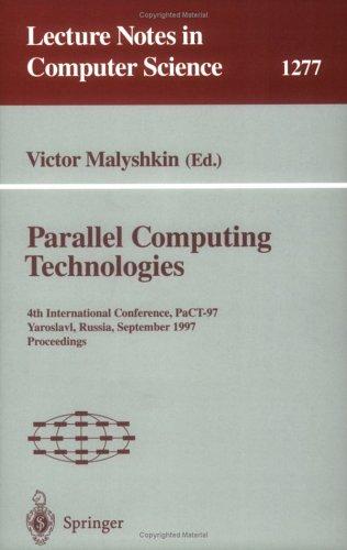 Cover for Parallel Computing Technologies