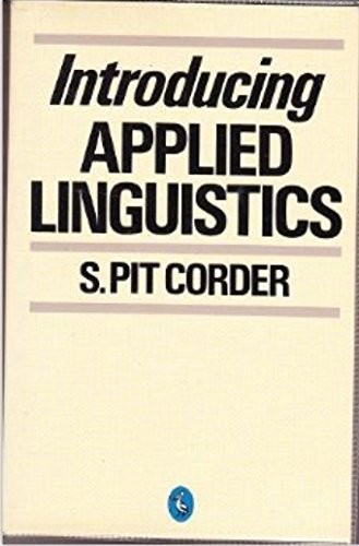Cover for Introducing Applied Linguistics
