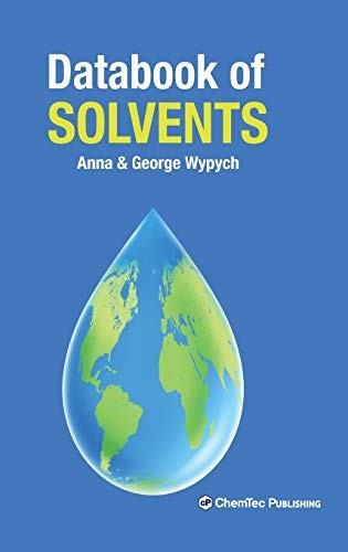 Cover for Databook of Solvents