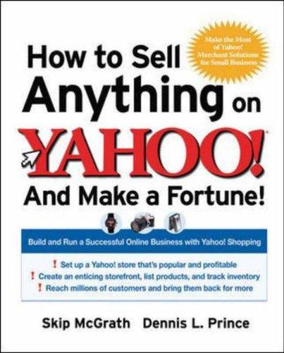 Cover for How to Sell Anything on Yahoo!...And Make a Fortune!