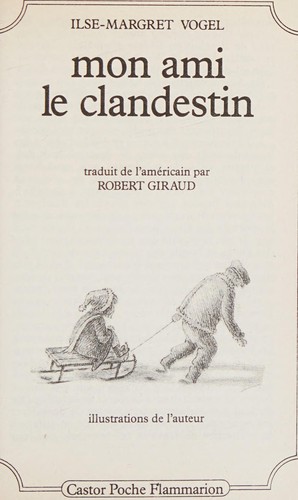 Cover for Mon ami le clandestin