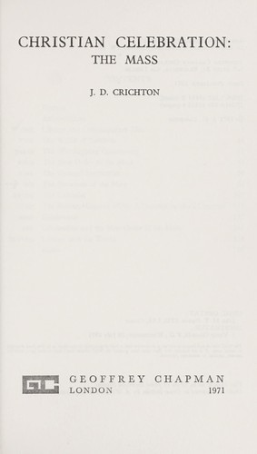 Cover for Christian celebration.