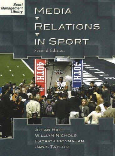 Cover for Media Relations in Sport