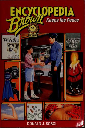 Cover for Encyclopedia Brown keeps the peace