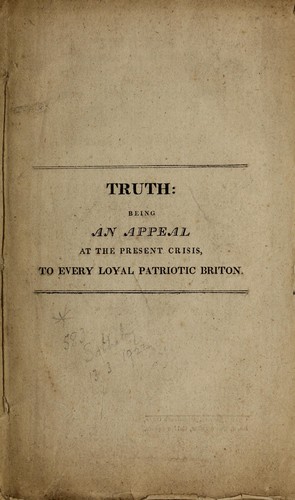 Cover for Truth