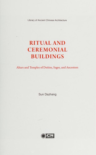 Cover for Ritual and ceremonial buildings