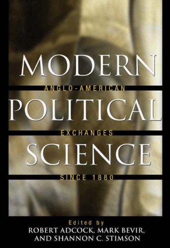 Cover for Modern Political Science
