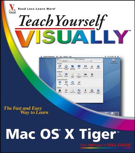 Cover for Teach Yourself VISUALLY Mac OS X Tiger