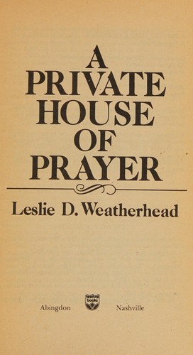 Cover for Private House of Prayer