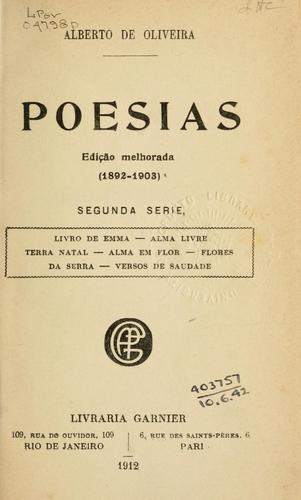 Cover for Poesias